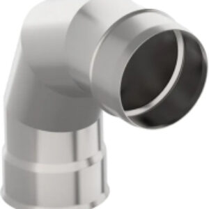 Поворот дымохода 90 ф 130 AISI 439/1.0мм тип-2 21век