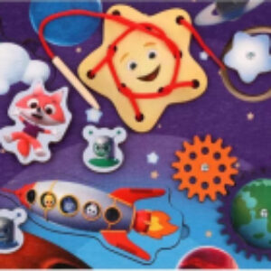 Бизиборд Цветняшки в космосе / 962176 21век