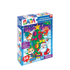 Развивающая игра Наряжаем елочку / 9672113 21век