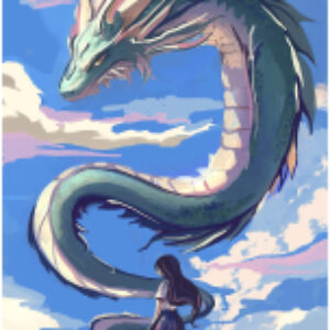 Картина по номерам Дракон в небе / 9827433 21век