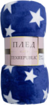 Плед Absolute Звезды Фланель 140x200 / 37352 21век