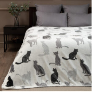Плед Absolute Flannel Коты 200x220 / 44047 21век