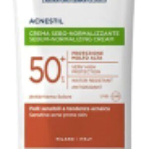 Крем для лица Acnestil Себо-нормализующий для кожи склонной к акне SPF 50+ 21век