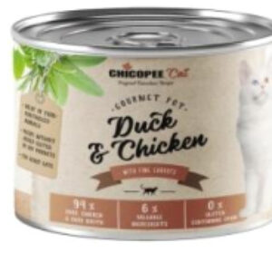 Влажный корм для кошек Adult Утка и цыпленок с морковью / H5085 21век