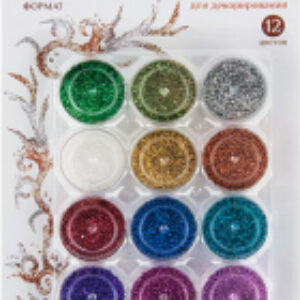 Блестки для декорирования AF05-011-12 21век