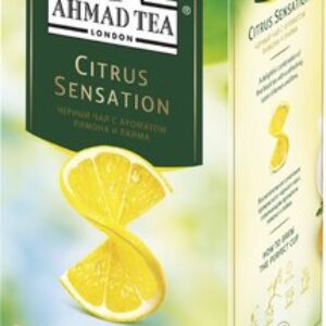 Чай пакетированный Цитрус Сенсейшн со вкусом и ароматом лимона и лайма 21век