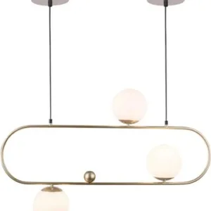 Люстра Aleesha TL1228H-03GD 21век
