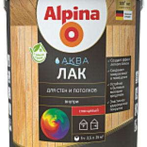 Лак Аква для стен и потолков 21век