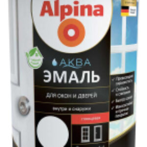 Эмаль Аква для окон и дверей глянцевая 21век