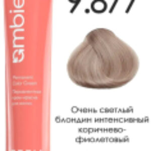 Крем-краска для волос Ambient Перманентная 9.877 21век