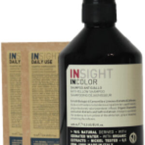 Набор косметики для волос Anti-Yellow Шампунь 400мл+Шампунь-кондиционер PMIN007 2x10мл 21век