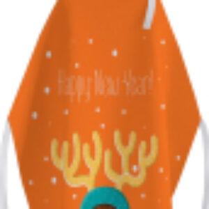 Кухонный фартук Олень в новогоднюю ночь / ap-290616 21век