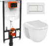 Унитаз подвесной с инсталляцией Arkitekt / 9005B003-7211 21век