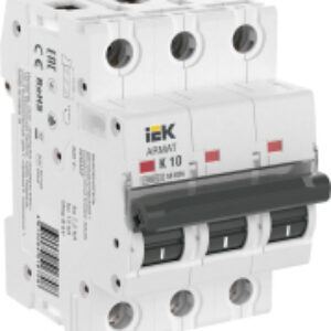 Выключатель автоматический AR-M10N-3-K010 21век