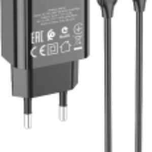 Зарядное устройство сетевое BA65A + кабель Type-C-Lighting 21век