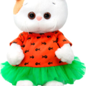 Мягкая игрушка Кошечка Ли-Ли Baby в платье с рыбками / LB-129 21век