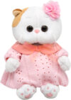Мягкая игрушка Кошечка Ли-Ли Baby в пудровом платье / LB-141 21век