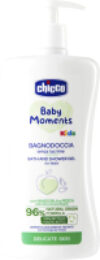 Средство для купания Baby Moments с экстрактами миндаля и персика 21век