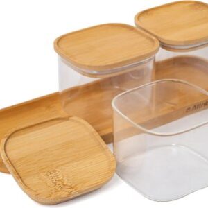 Набор емкостей для хранения Bamboo AJB107 21век