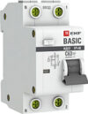 Дифференциальный автомат Basic АД-12 1P+N 40А 30мА АС C / DA12-40-30-bas 21век