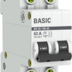 Выключатель нагрузки Basic 2P 63А ВН-29 / SL29-2-63-bas 21век