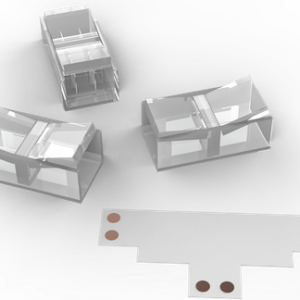 Набор коннекторов для светодиодной ленты Basic: Т-образный коннектор