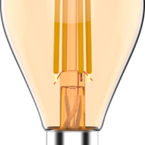 Лампа Basic Filament Шар 3.8W 350lm 2400К Е14 Golden LED / 1057154 21век