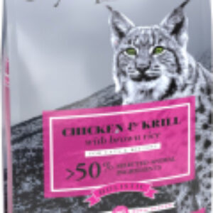 Сухой корм для кошек Для котят курица и криль 21век