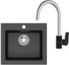 Мойка кухонная со смесителем BR-4803 + смеситель RedBlu by Damixa Origin Balance 7907 21век
