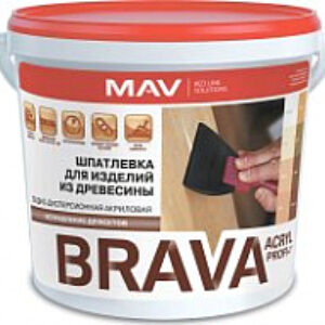 Шпатлевка готовая Brava Profi-1 по дереву 21век