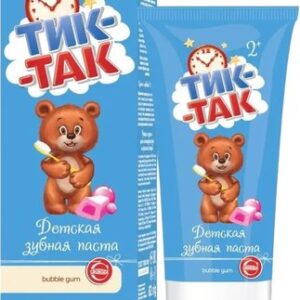Зубная паста Тик-так Bubble Gum 2+ 21век