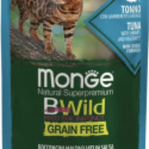 Влажный корм для кошек BWild Grain Free из тунца с креветками и овощами 21век