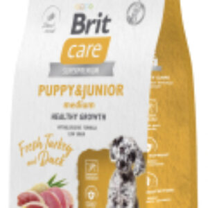 Сухой корм для собак Dog Puppy&Junior M Healthy Growth с инд. и уткой / 5066285 21век