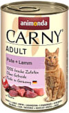 Влажный корм для кошек Carny с индейкой и ягненком 21век