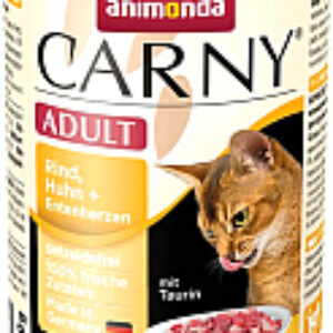 Влажный корм для кошек Carny Adult с говядиной