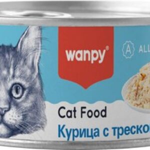 Влажный корм для кошек Cat Курица с треской 21век