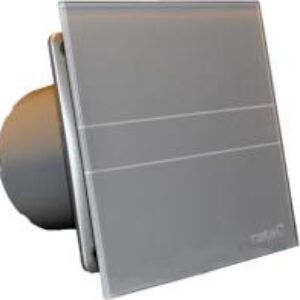 Вентилятор накладной E-100 GS Glass Silver std 21век