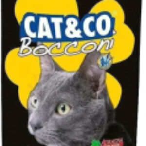 Влажный корм для кошек Cat&Co кусочки курицы и индейки в соусе 21век