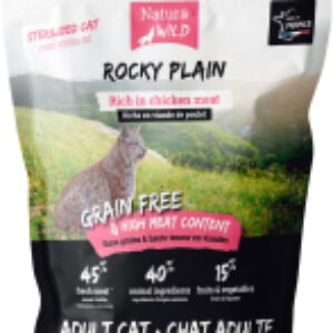 Сухой корм для кошек Cat Rocky Plain Adult Sterilized с курицей / 585147 21век