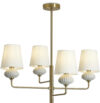 Люстра Ceramics FR2029PL-04BS 21век