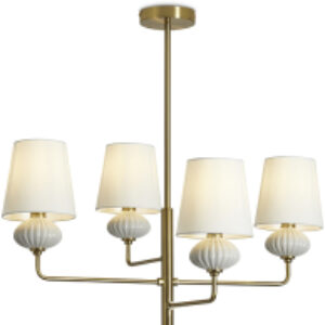 Люстра Ceramics FR2029PL-04BS 21век