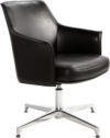 Кресло офисное Бордо CF / C1918 CF Black Leather 21век