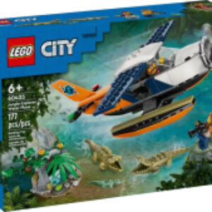 Конструктор City Jungle Водный самолет для исследования джунглей / 60425 21век