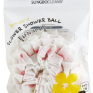 Мочалка для тела Clean&Beauty Flower Shower Ball 21век