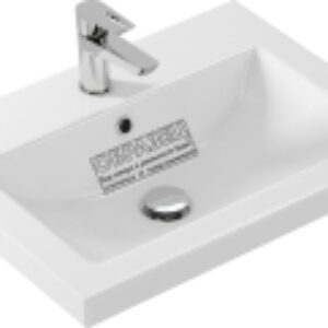 Умывальник со смесителем Como 60 / S-UM-COM60/1-w + 63063 21век