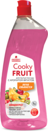 Средство для мытья посуды Гель Cooky Fruit с ароматом фруктов концентрат 21век