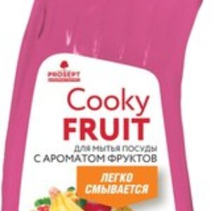 Средство для мытья посуды Гель Cooky Fruit с ароматом фруктов концентрат 21век