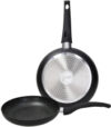Набор сковородок Cottura Rock In Black / V979143RKBL 21век