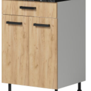 Шкаф-стол кухонный Алиса Craft 600 с ящиком 2 двери 21век