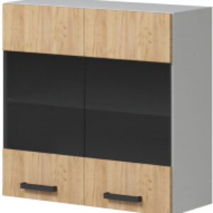 Шкаф навесной для кухни Алиса Craft 800 со стеклом 21век